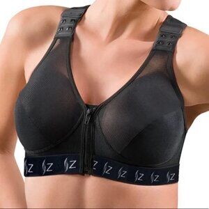 MedicalZ Bra Sz 36 E Black Post Operative ZBra The Adjustable Shoulder Straps
